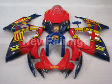 Cargar imagen en el visor de la galería, Red and Blue Yellow FCB - GSX-R750 06-07 Fairing Kit