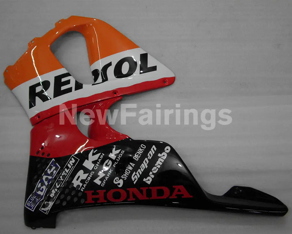 Red and Orange Black Repsol - CBR 900 RR 94-95 Fairing Kit -