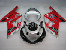 Cargar imagen en el visor de la galería, Red and Silver Black Factory Style - GSX-R600 01-03 Fairing