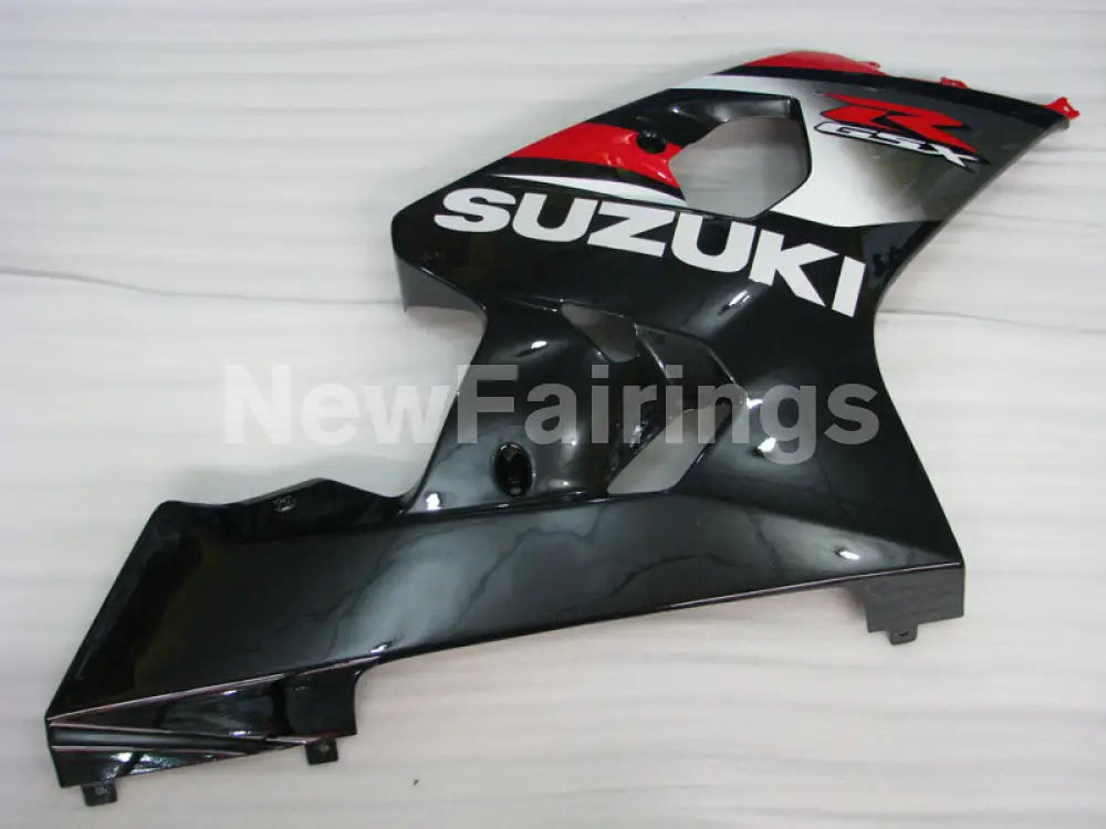 Red and Silver Black Factory Style - GSX-R750 04-05 Fairing