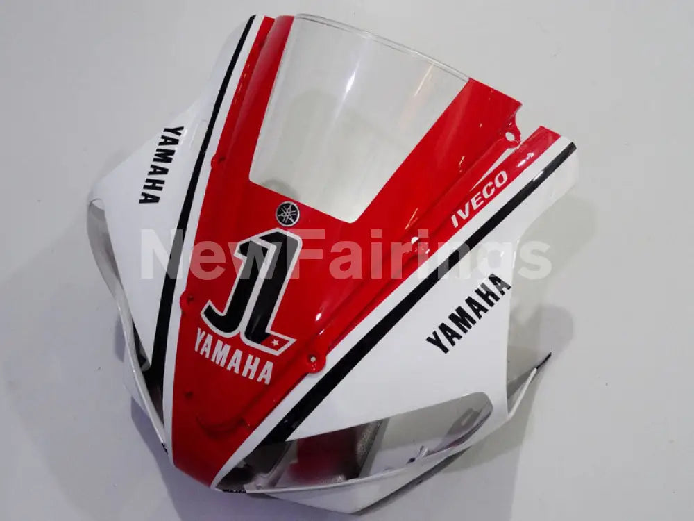 Red and White Black Bridgestone - YZF-R1 00-01 Fairing Kit