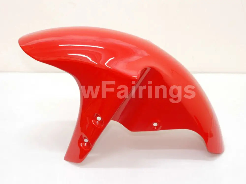 Red and White Black Factory Style - YZF-R1 98-99 Fairing