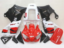 Cargar imagen en el visor de la galería, Red and White Black Factory Style - YZF-R1 98-99 Fairing