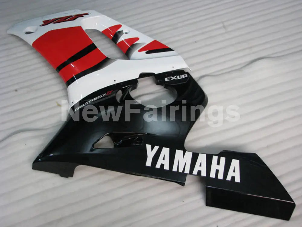 Red and White Black Factory Style - YZF-R6 98-02 Fairing Kit Vehicles & Parts > Vehicle Parts & Accessories > Motor