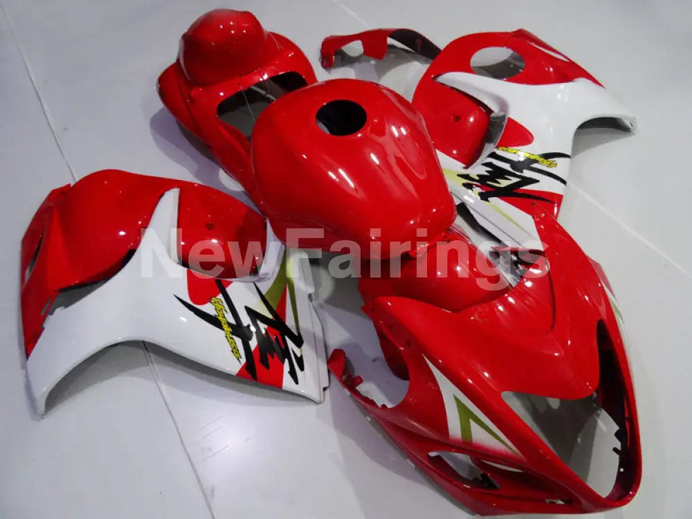 Red and White Factory Style - GSX1300R Hayabusa 08-20