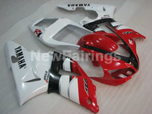 Cargar imagen en el visor de la galería, Red and White Factory Style - YZF-R1 00-01 Fairing Kit