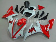 Cargar imagen en el visor de la galería, Red and White Factory Style - YZF-R1 02-03 Fairing Kit