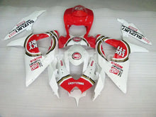 Cargar imagen en el visor de la galería, Red and White Lucky Strike - GSX-R600 08-10 Fairing Kit