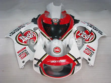 Cargar imagen en el visor de la galería, Red and White Lucky Strike - GSX-R600 96-00 Fairing Kit -