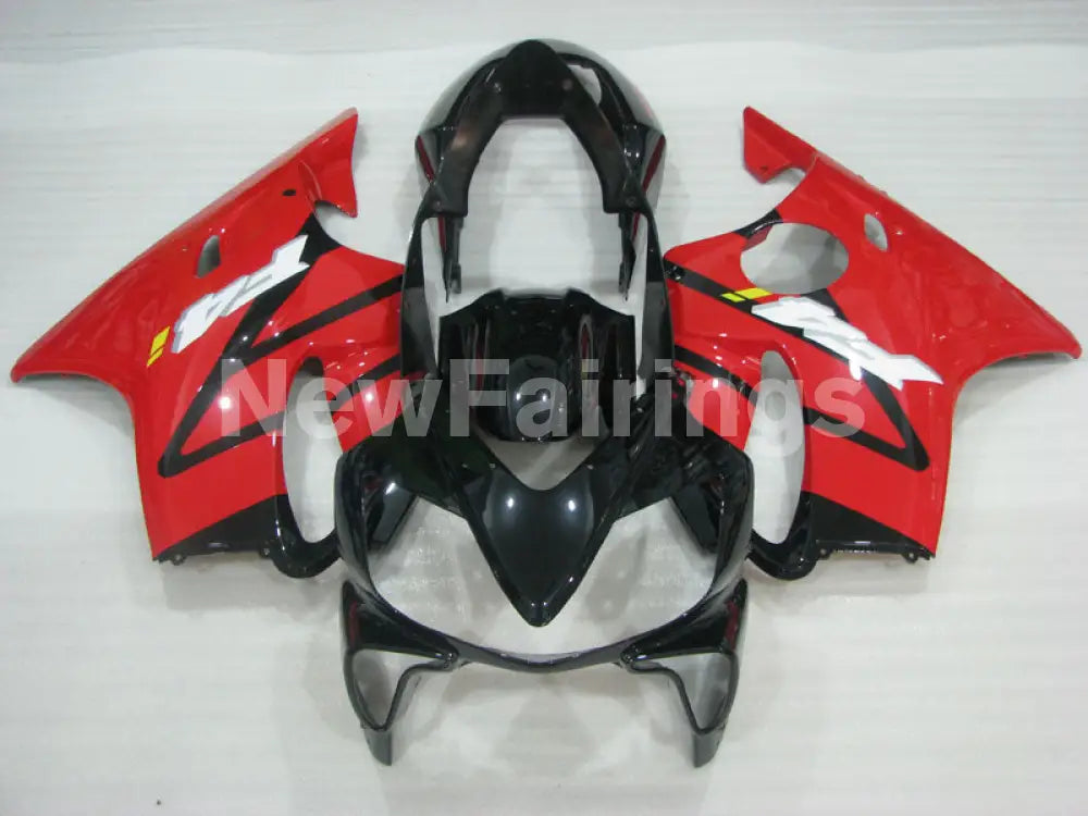 Red Black Factory Style - CBR600 F4i 04-06 Fairing Kit -