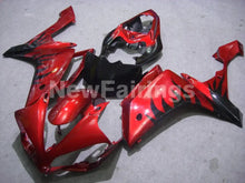 Cargar imagen en el visor de la galería, Red Black Flame - YZF-R1 07-08 Fairing Kit - Vehicles &amp;