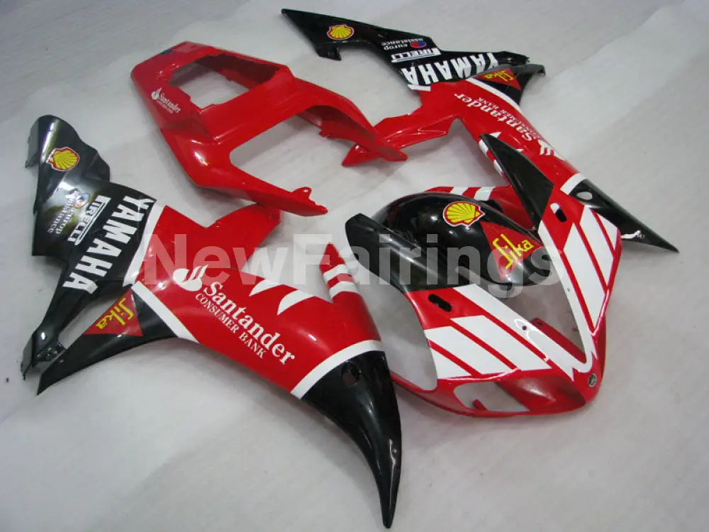 Red Black Santander - YZF-R1 02-03 Fairing Kit - Vehicles &