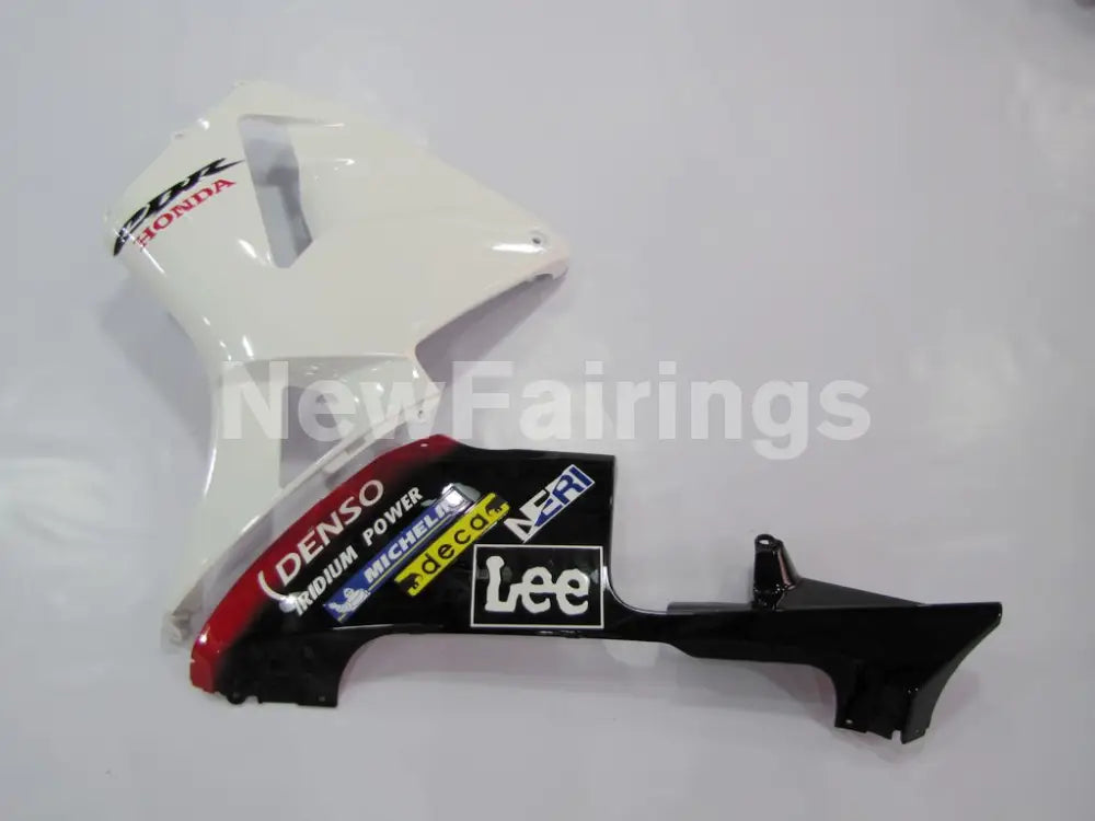 Red and Black White Lee - CBR600RR 05-06 Fairing Kit -