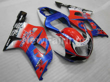 Cargar imagen en el visor de la galería, Red and Blue Corona - GSX-R600 01-03 Fairing Kit - Vehicles