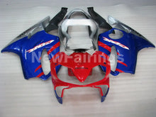 Cargar imagen en el visor de la galería, Red and Blue Silver Factory Style - CBR600 F4i 01-03 Fairing