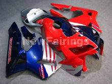 Cargar imagen en el visor de la galería, Red and Blue Silver Factory Style - CBR600RR 05-06 Fairing