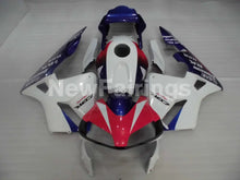 Cargar imagen en el visor de la galería, Red Blue and White Factory Style - CBR600RR 03-04 Fairing