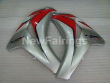 Cargar imagen en el visor de la galería, Red and Silver Factory Style - CBR1000RR 08-11 Fairing Kit -