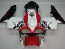 Cargar imagen en el visor de la galería, Red and White Black Factory Style - CBR600RR 03-04 Fairing