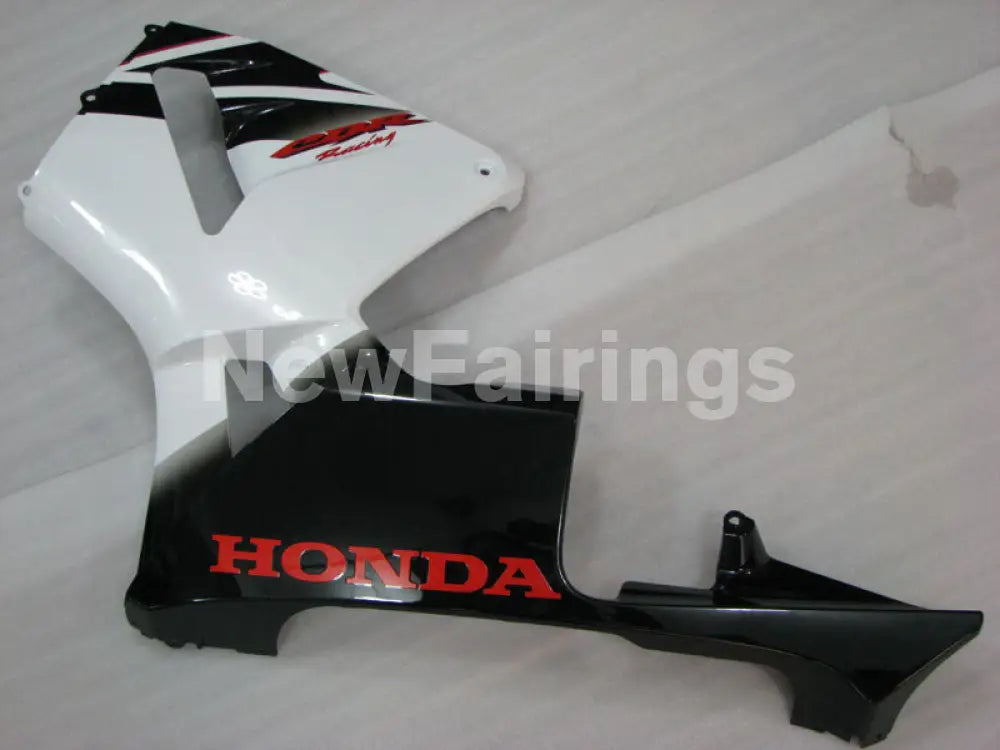 Red and White Black Factory Style - CBR600RR 03-04 Fairing