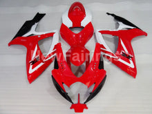 Cargar imagen en el visor de la galería, Red and White Black Factory Style - GSX-R600 06-07 Fairing