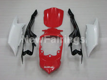 Cargar imagen en el visor de la galería, Red and White Black Factory Style - GSX-R750 08-10 Fairing