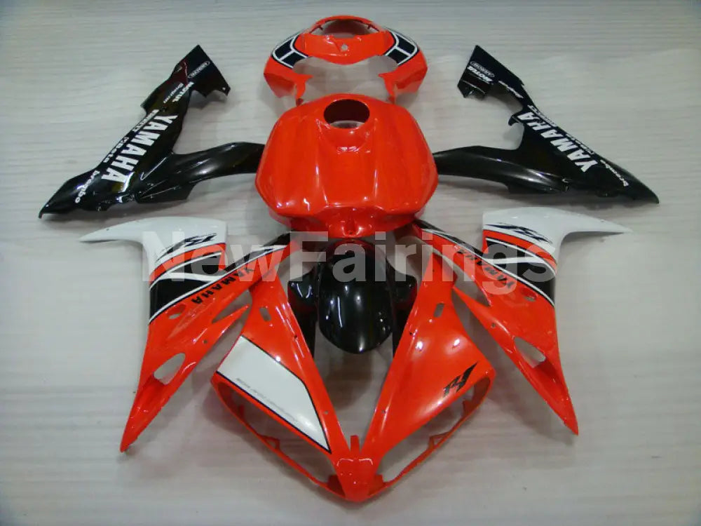 Red White Black Factory Style - YZF-R1 04-06 Fairing Kit