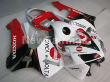 Cargar imagen en el visor de la galería, Red and White Konica Minolta - CBR600RR 05-06 Fairing Kit -