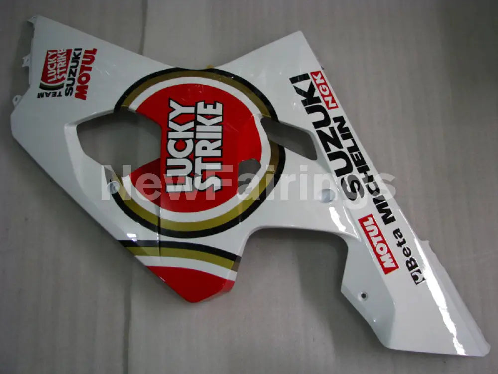 Red White Lucky Strike - GSX-R750 04-05 Fairing Kit