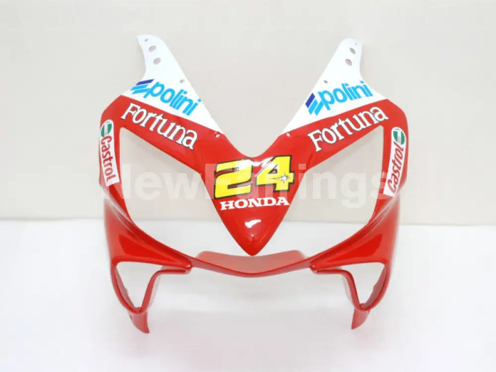 Red and Yellow Green Castrol - CBR600 F4i 01-03 Fairing Kit