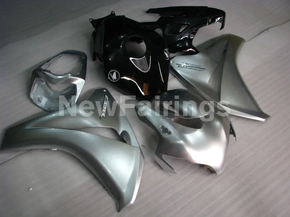 Silver and Black Factory Style - CBR1000RR 08-11 Fairing Kit