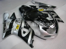 Cargar imagen en el visor de la galería, Silver and Black Factory Style - GSX-R600 01-03 Fairing Kit