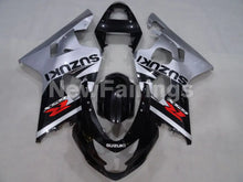 Cargar imagen en el visor de la galería, Silver and Black Factory Style - GSX-R600 04-05 Fairing Kit