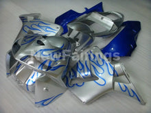 Cargar imagen en el visor de la galería, Silver and Blue Flame - CBR600RR 05-06 Fairing Kit -