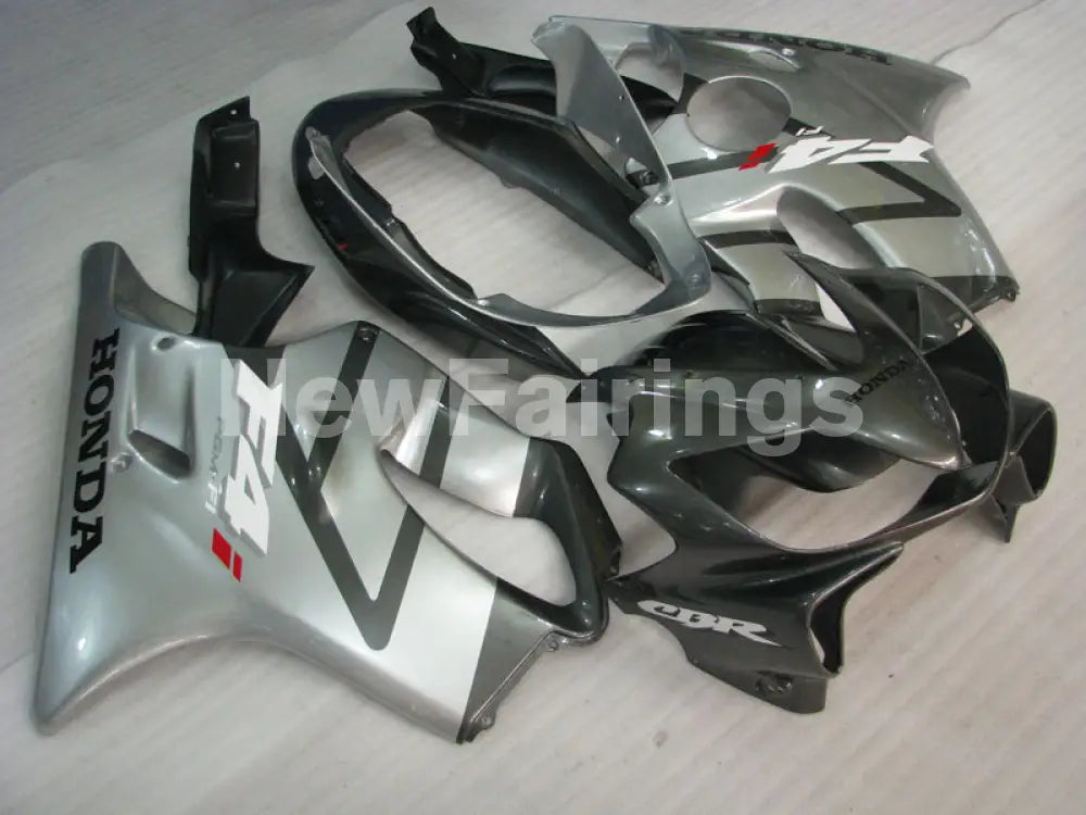 Silver and Grey Factory Style - CBR600 F4i 04-06 Fairing Kit