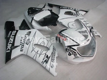 Cargar imagen en el visor de la galería, White and Black Corona - GSX-R600 01-03 Fairing Kit -