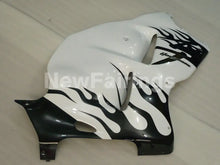 Cargar imagen en el visor de la galería, White and Black Flame - GSX1300R Hayabusa 99-07 Fairing Kit