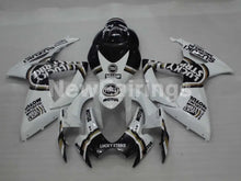 Cargar imagen en el visor de la galería, White and Black Lucky Strike - GSX-R600 06-07 Fairing Kit -