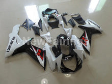 Cargar imagen en el visor de la galería, White and Black Red Factory Style - GSX-R750 11-24 Fairing