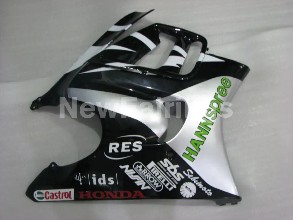 White and Black Silver HANN Spree - CBR600 F3 95-96 Fairing