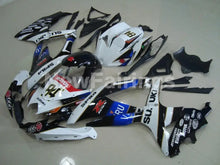 Cargar imagen en el visor de la galería, White and Blue Black Dark Dog - GSX-R600 08-10 Fairing Kit