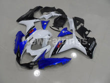 Cargar imagen en el visor de la galería, White and Blue Black Factory Style - GSX-R600 11-24 Fairing