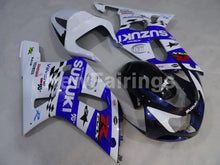 Cargar imagen en el visor de la galería, White and Blue Black MOTUL - GSX-R600 01-03 Fairing Kit -