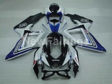 Cargar imagen en el visor de la galería, White and Blue Black Yoshimura - GSX-R600 08-10 Fairing Kit