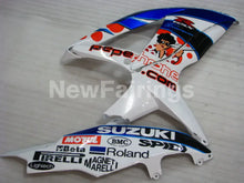 Cargar imagen en el visor de la galería, White and Blue Dark Dog - GSX-R600 08-10 Fairing Kit