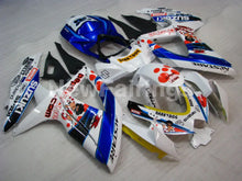 Cargar imagen en el visor de la galería, White and Blue Dark Dog - GSX-R600 08-10 Fairing Kit