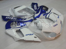 Cargar imagen en el visor de la galería, White and Blue Factory Style - YZF-R6 98-02 Fairing Kit Vehicles &amp; Parts &gt; Vehicle Parts &amp; Accessories &gt; Motor Vehicle