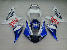 Cargar imagen en el visor de la galería, White and Blue FIAT - YZF-R1 02-03 Fairing Kit - Vehicles &amp;