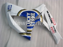 Cargar imagen en el visor de la galería, White and Blue Lucky Strike - GSX-R600 06-07 Fairing Kit -