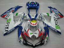 Cargar imagen en el visor de la galería, White and Blue Red MOTOREX - GSX-R750 08-10 Fairing Kit